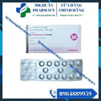 Levothyrox 50mcg (Hộp 30 viên) – Hormon tuyến giáp cho người bướu cổ