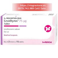 Levothyrox 75µg Merck (Hộp 2 vỉ x 15 viên)
