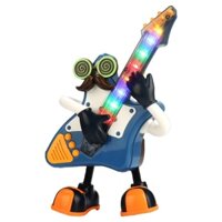 Lex Tương Tác Nhảy Múa Guitar Đồ Chơi Âm Nhạc LED Điện Đàn Guitar Đồ Chơi Bé Học Tập
