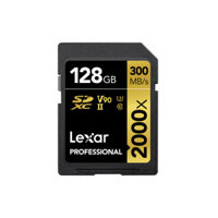 Lexar 128GB Professional 2000x UHS-II SDXC