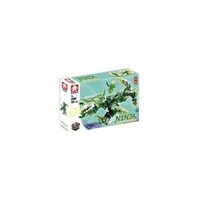 LEYI 68306 non Lego RỒNG XANH bộ đồ chơi xếp lắp ráp ghép mô hình The Lego Ninjago Movie Ninja Lốc Xoáy 328 khối