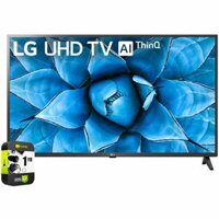 LG 50UN7300PUF 50 inch UHD 4K HDR AI Smart TV 2020 Model Bundle with 1 Year Extended Protection Plan