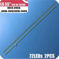 LG 55UH850T - Bộ 2 thanh 72 Led cho Tivi LG 55" 55" V16 SA 7020G REV0.1