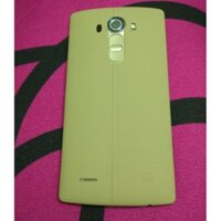 LG G4 - Combo nắp lưng + kính cam gold kem
