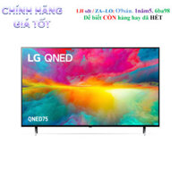 LG QNED75 TV thông minh QNED 75 inch 4K với NanoCell chấm lượng tử