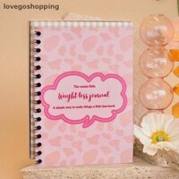 [Lgo] Tạp chí giảm cân 12 tháng A5 Rainbow Bao gồm Pounds Lost Body Measures Tracker Fitness Planner VN