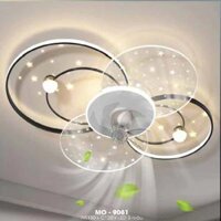 LH - MO - 9081 : Quạt trần Đèn LED - KT: L1150mm x H120mm - Đèn LED đổi 3 màu