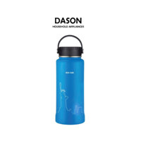 LHC4160BLU - Bình giữ nhiệt Lock&Lock bằng thép không gỉ RigaTumbler (New York) 897ml - màu Blue