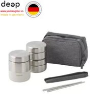 LHC8012IVY – Bộ hộp cơm giữ nhiệt LocknLock (350ml*1, 280ml*2, đũa và túi) – Màu ngà Deep16 www. yeuhangduc.vn sẵn sàng cho bạn