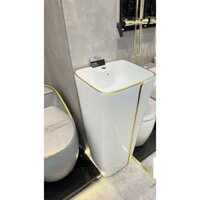 L.hệ FREESHIP Lavabo trụ đứng YAMATO cao cấp, lavabo đặt sàn sang trọng hiện đại phù hợp cho mọi không gian