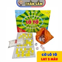 [LHT] Lô Tô Liên Hiệp Thành Loại Xịn 1 Mặt Số Nhựa Melamine Cờ Loto Đồ Chơi Giải Trí Ngày Tết