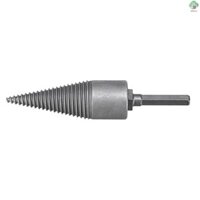 [Li] Log Wood Splitting Electric Hammer Drill Bit Splitter Cone Firewood Split