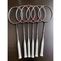 【Li Ning】Vợt cầu lông Li Ning N90 III Vợt cầu lông sợi carbon 4UG5（Túi cầu lông+string+keo tay）