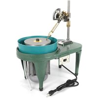 LianDu Gem Faceting Machine 110V 180W 2800RPM Jewel Polisher Gem Gemstone Grinding Faceted Manipulator Jade Faceting Machine Jewel Angle Milling Po...