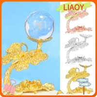 LIAOY Giá Đỡ Trưng Bày Đồ Trang Trí Hình Cầu Họa Tiết Bướm