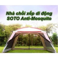 Libishop - Bạt du lịch - Nhà chồi xếp - Lều dã ngoại cho gia đình 8 người đa năng  SOTO Anti-Mosquito