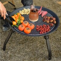 Libishop   Bếp Lò Nướng Than Hoa BBQ Có thể xếp gọn Charcoal Brazier USA Full Option