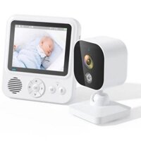 Libishop - Camera Báo Khóc Baby Monitor VOX Night Vision II New Màn Hình IPS 2.8 inch , Đàm Thoại 2 Chiều