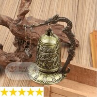 Libishop - Chuông để bàn phong thuỷ Rồng Hoá Càn Khôn Đại Cát Đại Lộc