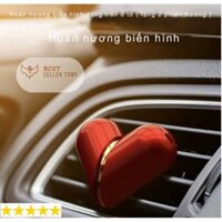 libishop - Huân hương thơm trên xe ô tô trái tim biến hình