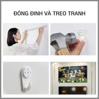 Lịch 2025 Treo Tường Bác Hồ Bác Trọng Bác Giáp, Decor Tranh Tráng Gương Lốc Lịch Treo Tết Năm Mới Tặng Bloc lịch