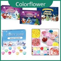 Lịch Advent Fluffy Slime 24 Ngày Đếm Ngược Bất Ngờ Giáng Sinh * *