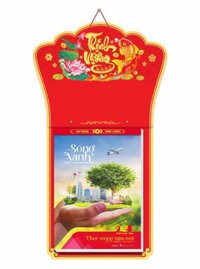 Lịch Bloc Cực Đại 2024 - Sống Xanh - 25 x 35 cm