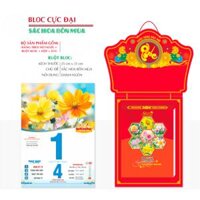 Lịch Bloc cực đại kích thước 25x35cm năm 2025 - 24TĐ13