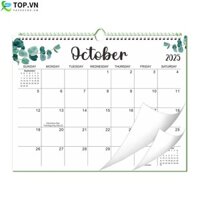 Lịch để bàn 2025 18 tháng từ tháng 1 năm 2025 đến tháng 6 năm 2026 cho văn phòng trường học tại nhà