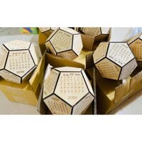 Lịch để bàn bằng gỗ 2021 siêu hót ( CÓ LỊCH ÂM VÀ LỊCH DƯƠNG)