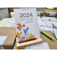 lịch để bàn decor 2024