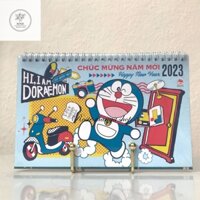 Lịch để bàn Doraemon Retro 2023 [còn seal đẹp]