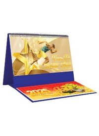 Lịch Để Bàn Ngang 2025 Có Note (25 x 12 cm) - Vươn Tới Thành Công - NSKV268B