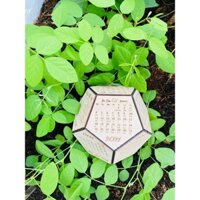 Lịch gỗ 12 cạnh 2021 (Có cả lịch Âm)