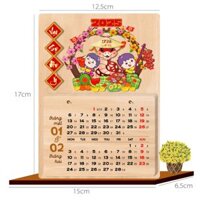 LỊCH GỖ ĐỂ BÀN ĐỨNG: 3 MẪU – GIÁ 199.000VNĐ/BỘ