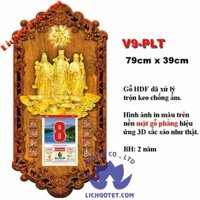 LỊCH GỖ PHÚC LỘC THỌ