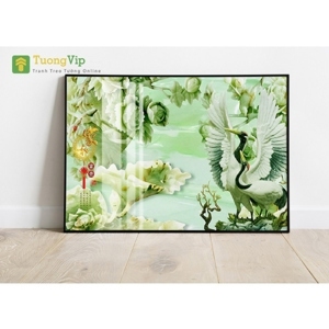 Lịch gỗ treo tường Laminate 2022 Chim Công 02