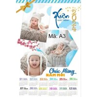 Lịch in hình theo yêu cầu 40x60