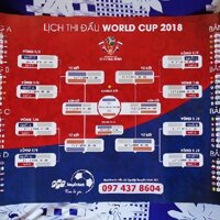 Lịch thi đấu World Cup 2018 xưa