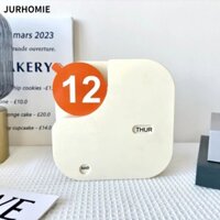 Lịch vạn niên JURHOMIE, Lịch để bàn Mini bằng nhựa, Trang trí bàn làm việc nhà bếp lật cổ điển Sử dụng tại nhà và văn phòng