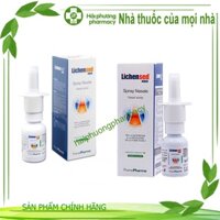 Lichen sed Naso Spray Nasale - Xịt mũi, giúp dưỡng ẩm và bảo vệ niêm mạc mũi