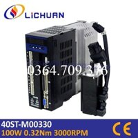 Lichuan-Bộ điều khiển động cơ servo 40st-m00330 quán tính thấp động cơ servo 100W 40st 0.32