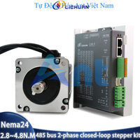 Lichuan NEMA 24 Stepper Motor Kit 2 phase 2.8n. m ~ 4.8n. M 4.5A~5.8A 485 bus 2-phase khép kín bước CNC Kit khắc phay Yn