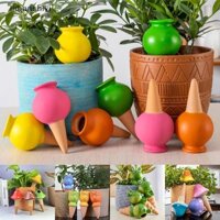 [Lid] 4 Dụng cụ trồng cây tự tưới cây gai hình quả cầu Thiết bị tưới nước bằng đất nung Thiết bị tưới nước tự động [VN]