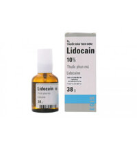 Lidocain 10% – Thuốc phun gây tê tại chỗ