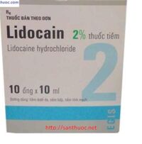 Lidocain 2% Egis - Thuốc gây tê, gây mê hiệu quả