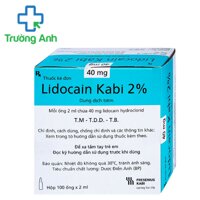 Lidocain Kabi 2% 2ml - Thuốc gây mê, tê bề mặt hiệu quả