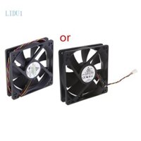 Lidu1 cho Quạt làm mát không chổi than DC 12cm 4Pin Tốc độ vòng bi 4400rpm 12025 Quạt