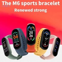 Lidu1 M6 Đồng hồ thông minh Nam Nữ Đồng hồ thông minh Nhịp tim Theo dõi sức khỏe Vòng đeo tay thể thao