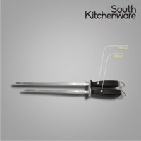 LIẾC DAO 30 cm (Cán Đen) dụng cụ nhà bếp, nhà hàng buffet